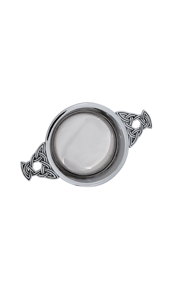 2" Celtic Chrome Plated Quaich  Thumbnail