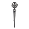 Black Chrome Thistle Kilt Pin Thumbnail