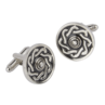 Celtic Shield Polished Cufflinks Thumbnail