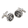 Lion Rampant Round Cufflinks Thumbnail