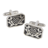 Rectangle Thistle Cufflinks Thumbnail