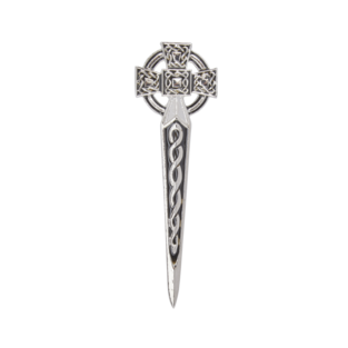 Celtic Cross Kilt Pin