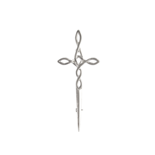 Celtic Knot Kilt Pin - Polished Finish