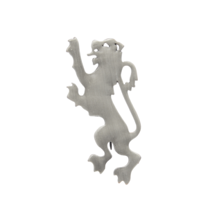 Modern Lion Rampant Matt Kilt Pin