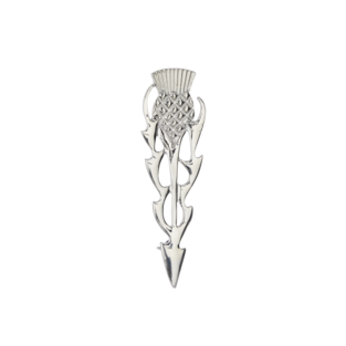 Organic Thistle Kilt Pin