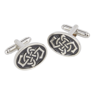 Oval Celtic Cufflinks