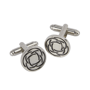 Round Celtic Cufflinks