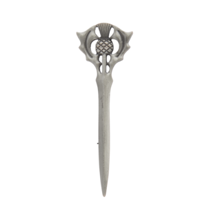 Scottish Thistle Matt Kilt Pin