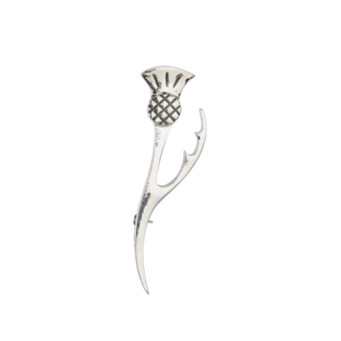 Thistle Leaf Kilt Pin