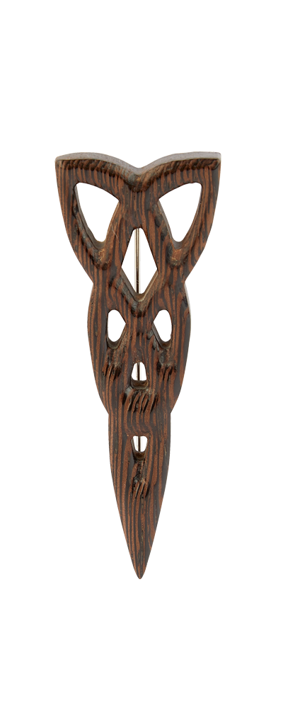 wooden kilt pin